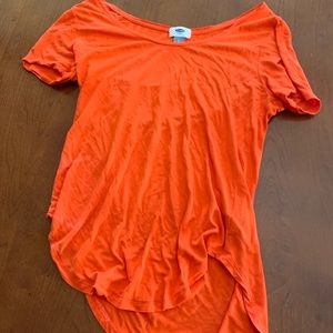 Orange Old Navy short sleeve